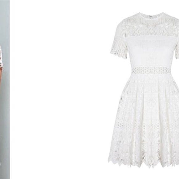 ⚡️SALE⚡️Alexis Lula Dress White SMALL - Picture 6 of 7